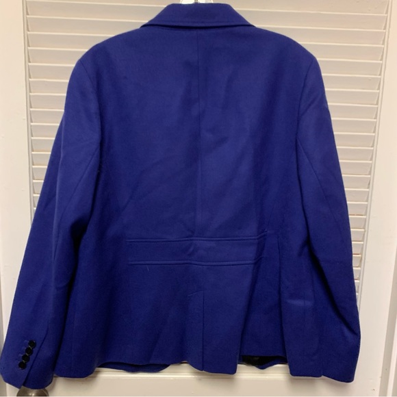 Talbots royal blue blazer 12W NWT - Picture 3 of 6